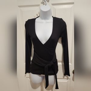 Express One Eleven fitted low-cut sweater. NWT